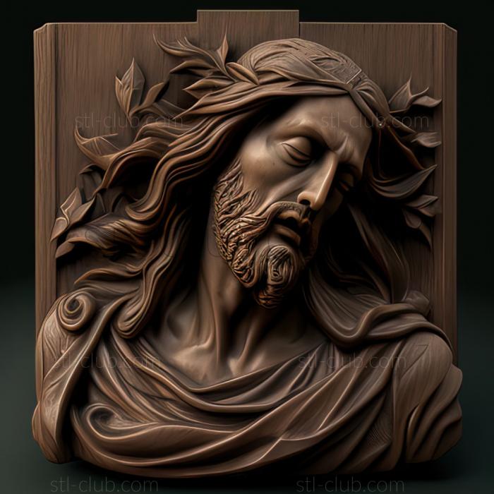 3D model Jesus Christ (STL)